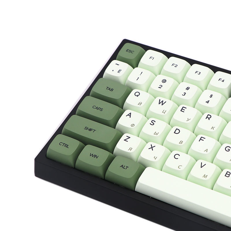 Matcha 122key XDA Keycaps PBT Dye-sublimatedJapanese Keycap XDAS profile  For Filco/DUCK/Ikbc MX switch Mechanical Keyboard Keycap