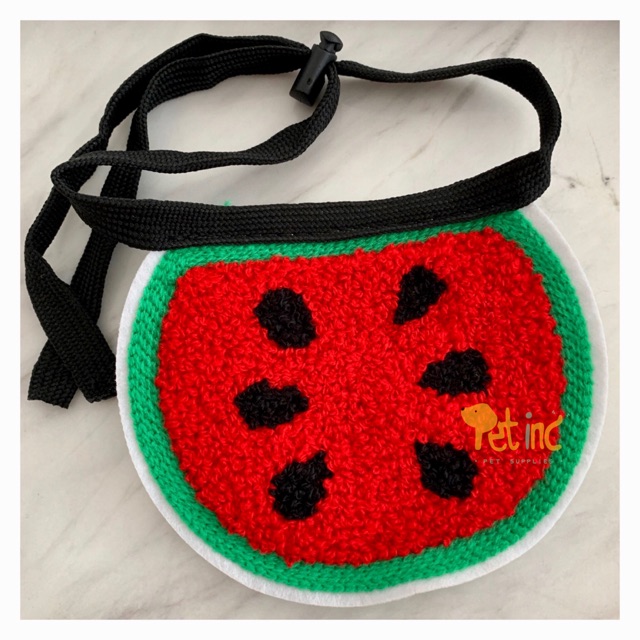 Pet 3D watermelon bib