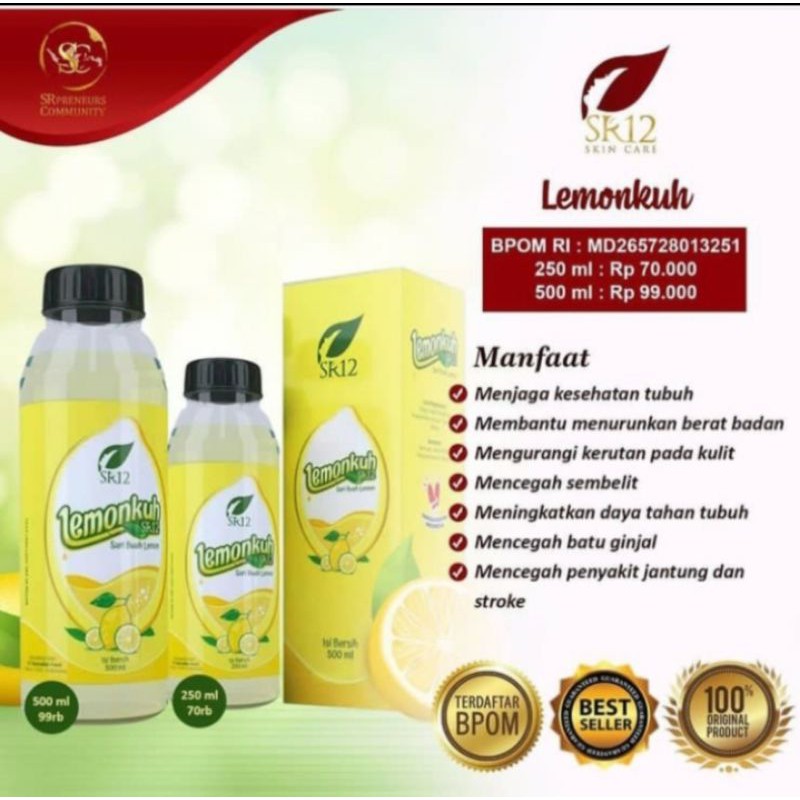 

(COD) LEMONKUHSR12/ MINUMAN LEMON/ MINUMAN KESEHATAN/MINUMAN KEKEBALAN TUBUH/ MINUMAN PELANGSING