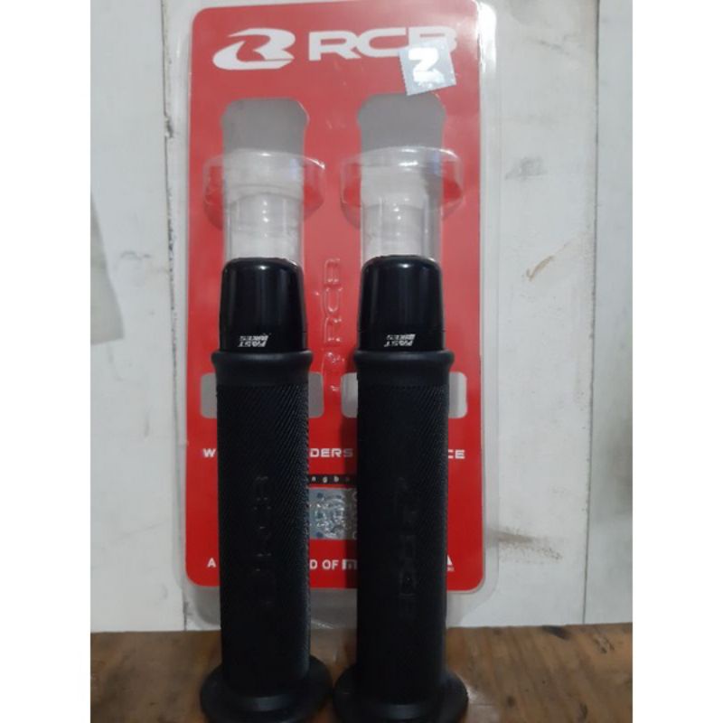 Jual Handgrip Rcb Plus Jalu Stang All Black Universal Shopee Indonesia