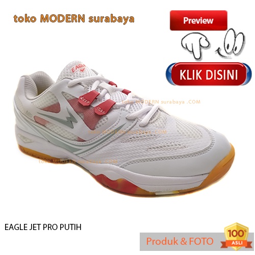 Sepatu Olahraga Pria Sepatu Badminton Kets tali EAGLE JET PRO