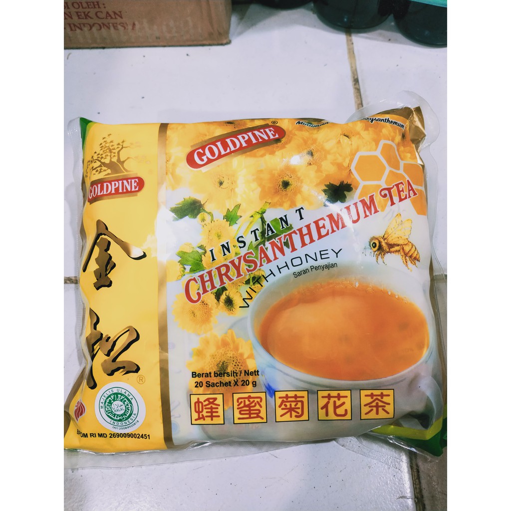 

Goldpine Teh instant chrysanthemum with honey teh bunga krisan / goldphine