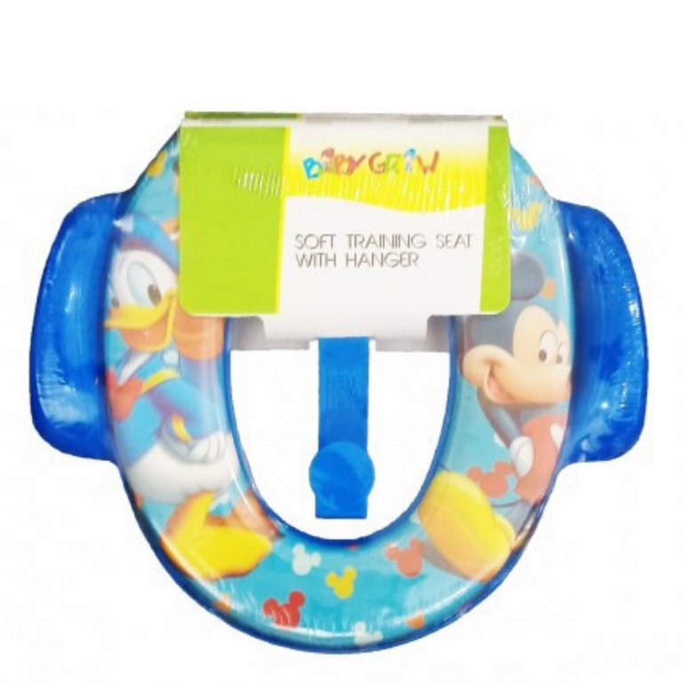 Baby Grow Soft Training Potty Seat With Hanger untuk WC duduk