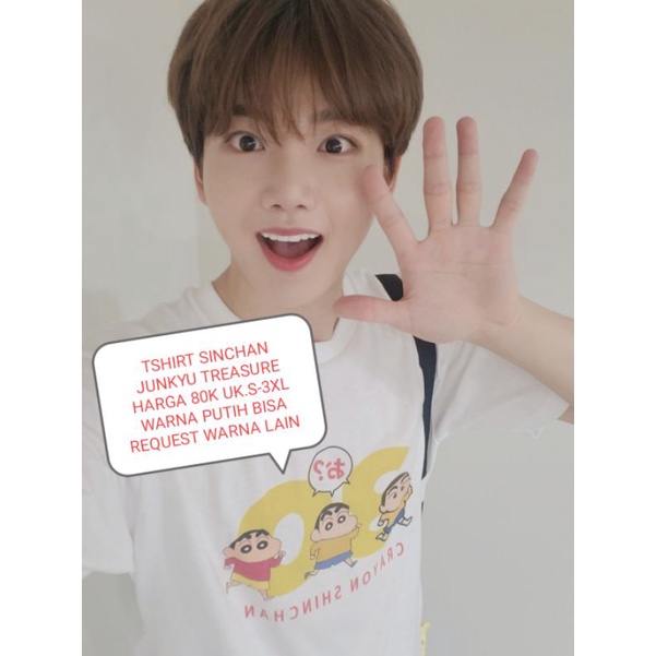 TSHIRT KAOS SINCHAN JUNKYU TREASURE