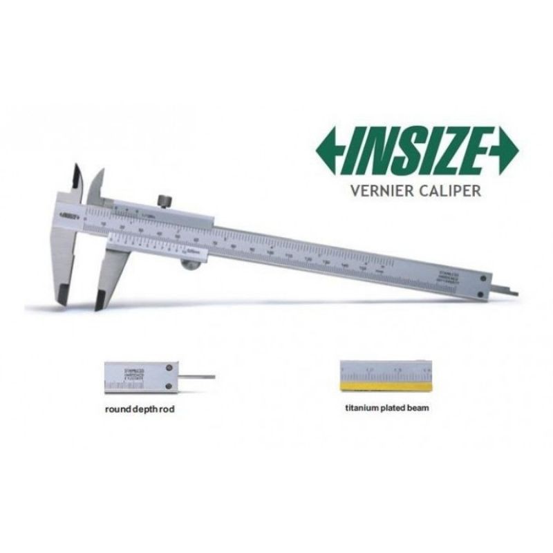 insize 1205-150S vernier caliper 6" 150mm sigmat jangka sorong