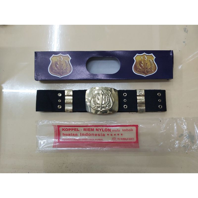 Kopel Satpam Security Hitam Dus Biru 1,5 meter|Sabuk Satpam|Topi Jala Satpam|Pangkat Satpam|Kaos|Tas