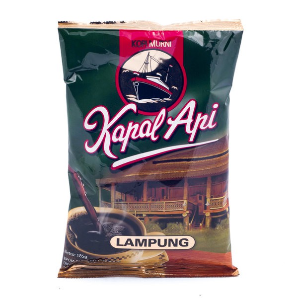 

KAPAL API Lampung 185gr - Kopi Hitam Murni Khas Lampung 185 Gram