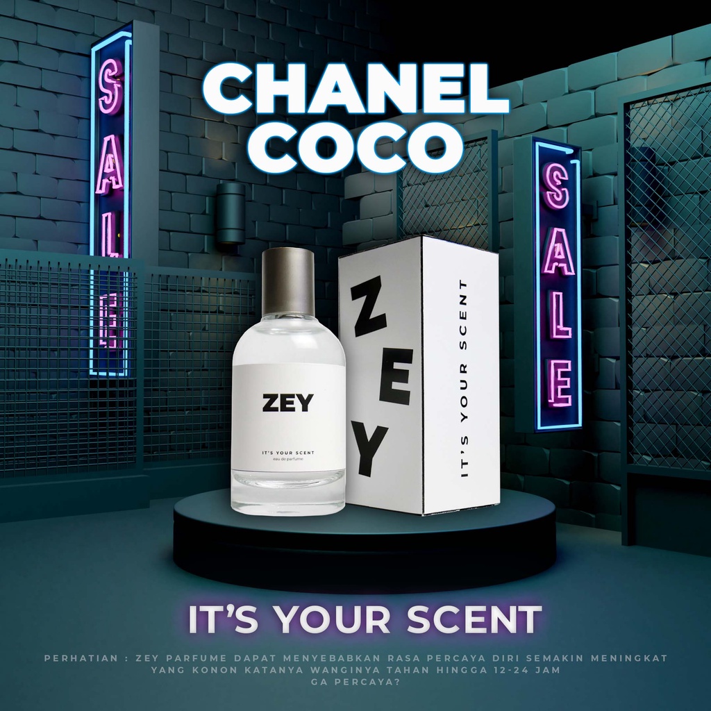 PARFUM WANITA MINYAK WANGI MURAH TAHAN LAMA 24 JAM INSPIRED BY CHANEL COCO