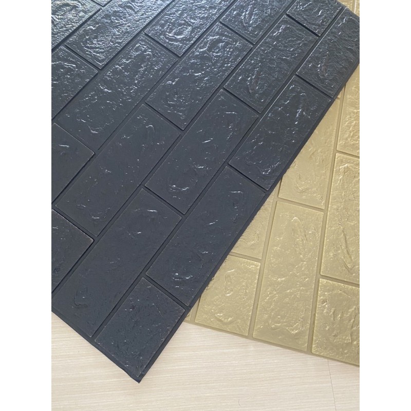 Wallpaper Foam 3D//Brickfoam//Wallpaper 3D//Ukuran 70x77x 4mm//Stereo_Wallpaper