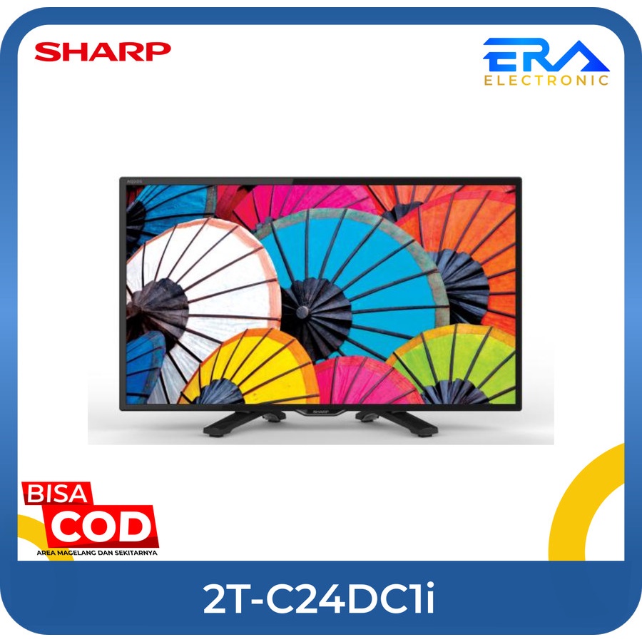 DIGITAL LED TV Sharp 24 Inch AQUOS LED 2T-C24DC1i / 2T-C24DD1i