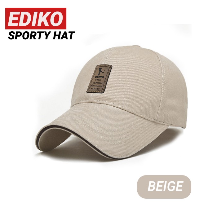 EDIKO Topi Baseball Golf Logo Ediko Sport Fashion