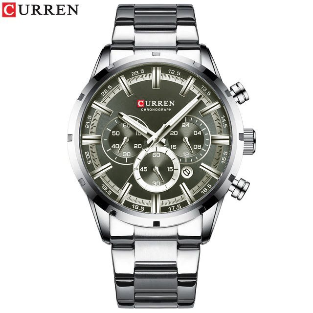 CURREN 8355 Jam Tangan Pria Analog Chronograph WK-SBY