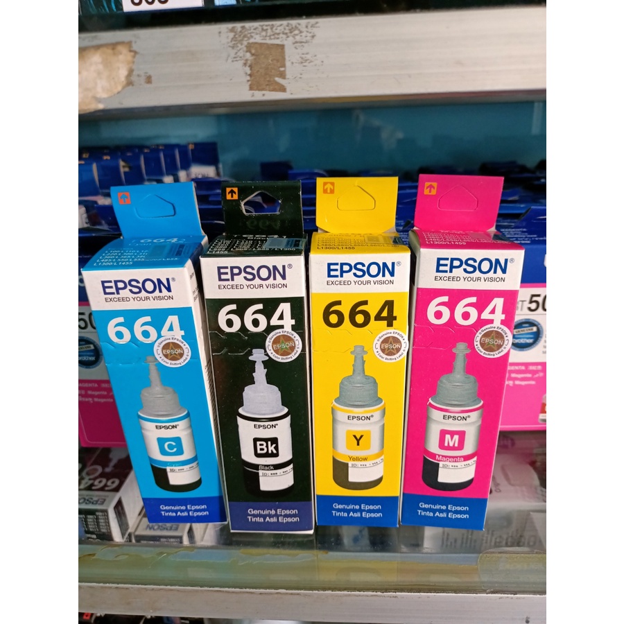 Tinta Epson 664 satu set