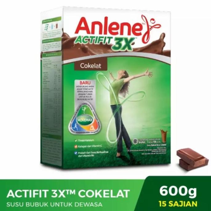 

[COD] Anlene Activit Coklat Susu Kalsium Box ( 600 g ) [COD]