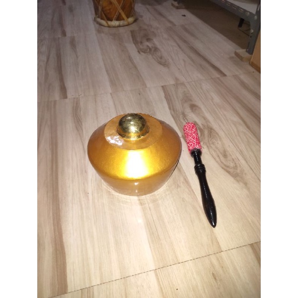 Bonang Smap Bajidoran Bahan Besi Pencu Kuningan Plus Pemukul