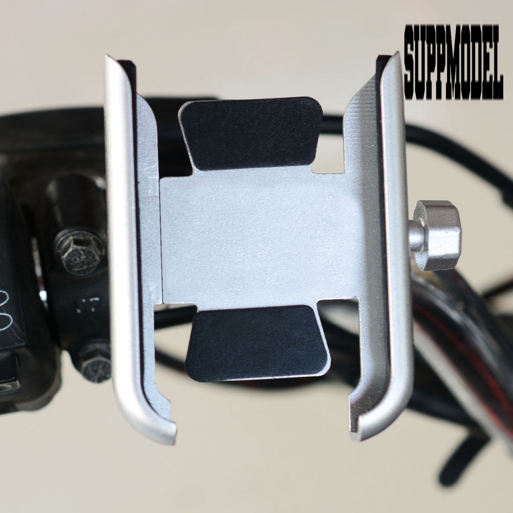 Stand Holder Handphone Bahan Aluminum Alloy Untuk Setang Sepeda Motor
