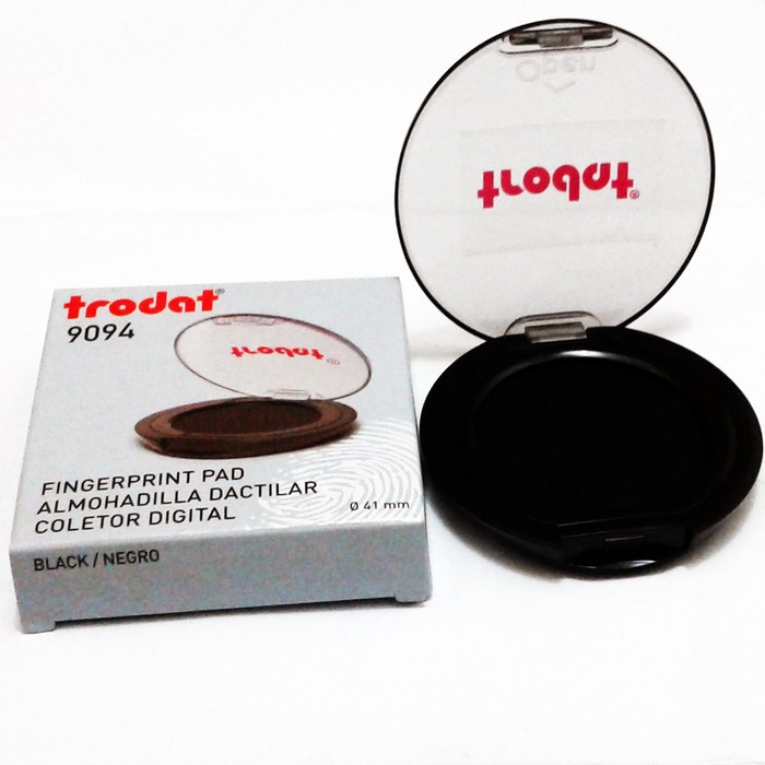 

Menyurat-Surat- Trodat Finger Print Pad / Bantalan Stempel Khusus Untuk Sidik Jari - Hitam -Surat-