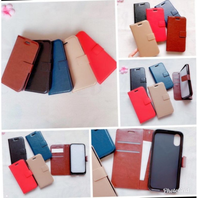 FLIP COVER LEATHER REALME C12/C11/C15 2020
