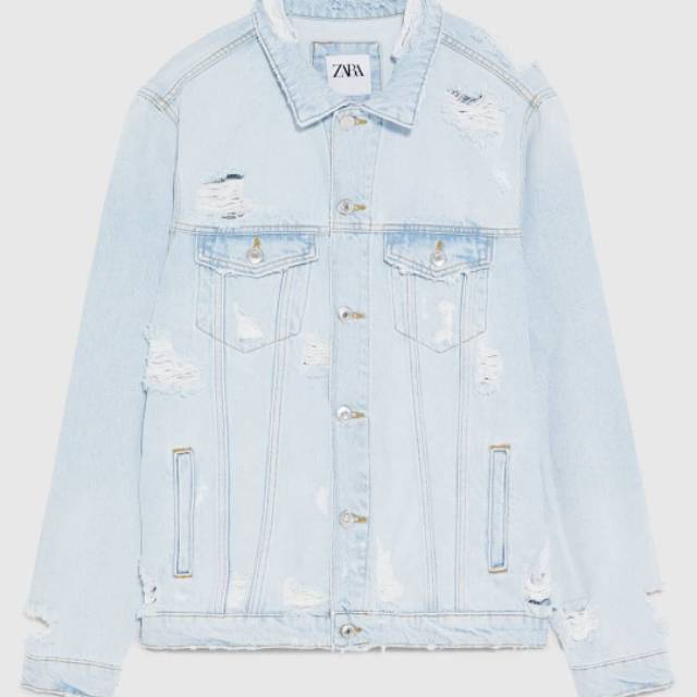 zara man jacket denim