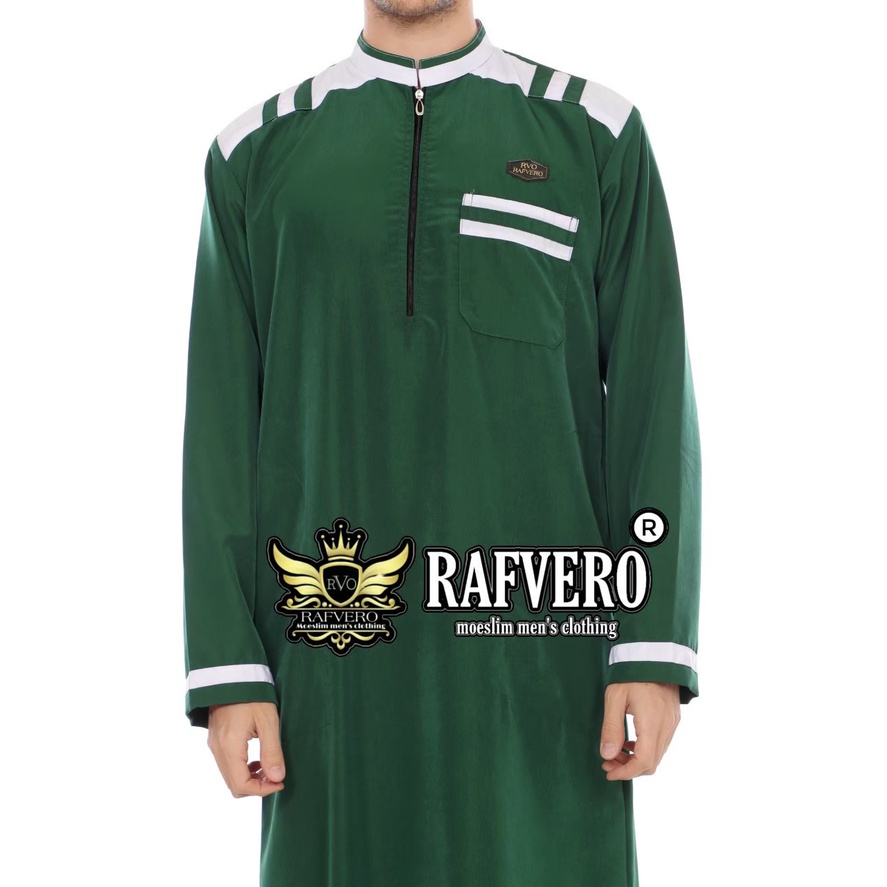 Pakaian Muslim Pria Jubah Gamis Arfan Original Rafvero