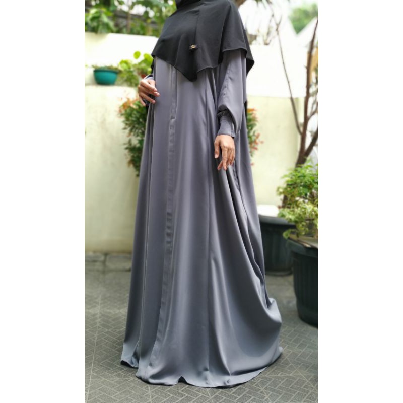 Abaya Syar'i Hum soft Lexus (only dress)