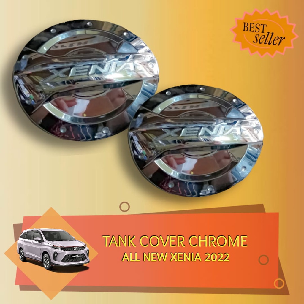 COVER TUTUP TANGKI BENSIN CHROME ALL NEW XENIA 2022