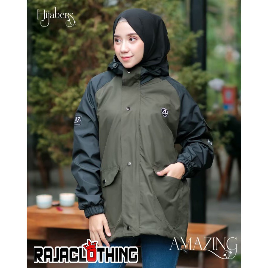 RCL - JAKET PARKA RAGLAN AMAZING WANITA - JAKET PARKA CEWEK L.XL