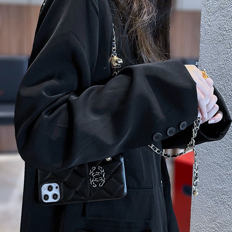 FH75 Casing Sling Case dompet kecil kartu for Iphone 11 12 13 Pro Max