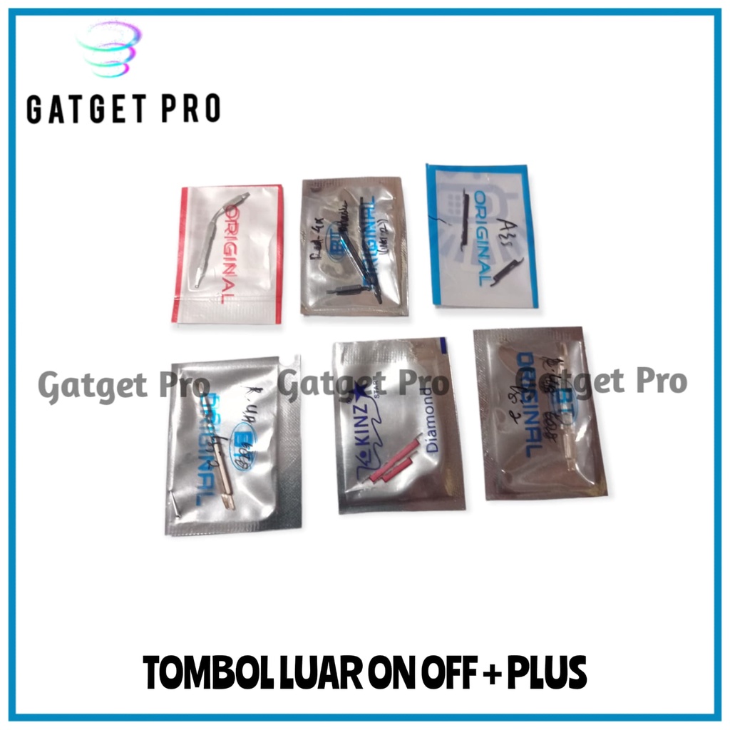 Tombol On Off Volume Xiaomi Redmi 8 / 8A / 8A Pro - Tombol Power Luar On Off Volume