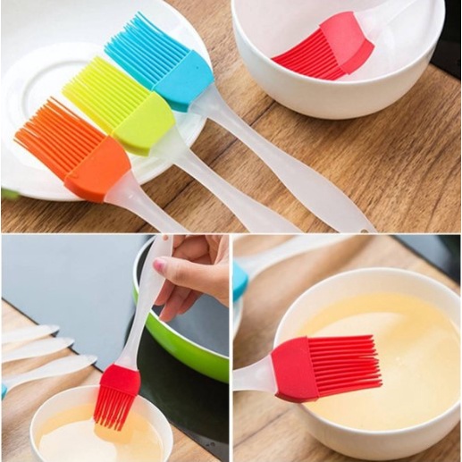 Kuas Silikon Oles Kue Roti / Barbeque BBQ / Silicone Brush / Kuas Brush Mentega