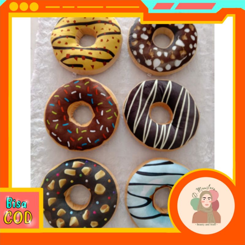 Boneka Donat Jumbo || Boneka Donat || Boneka Bantal || Bantal Boneka || Boneka