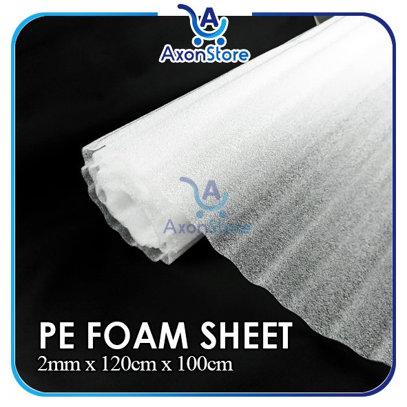 Jual PE Foam Sheet 2mm X 120cm X 1m Polyfoam Meteran Busa Pembungkus ...