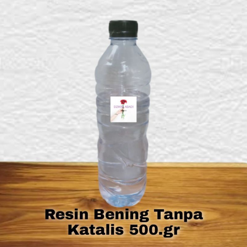Resin Bening Tanpa Katalis 500 gr