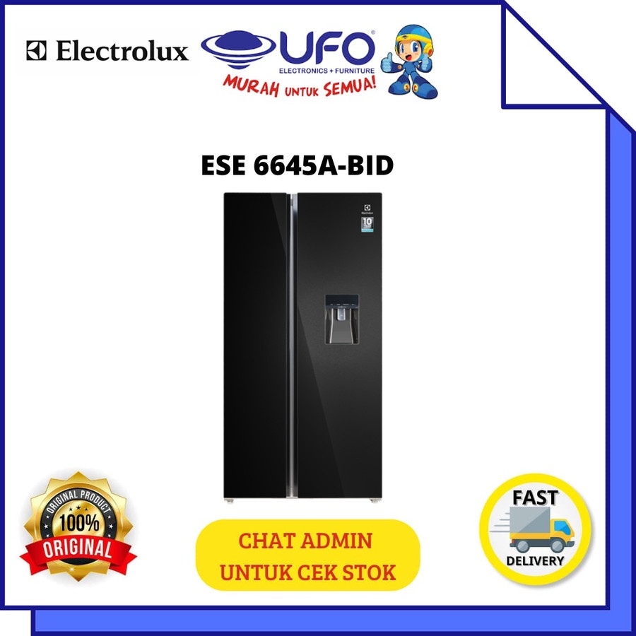 ELECTROLUX ESE6645A-BID KULKAS SIDE BY SIDE