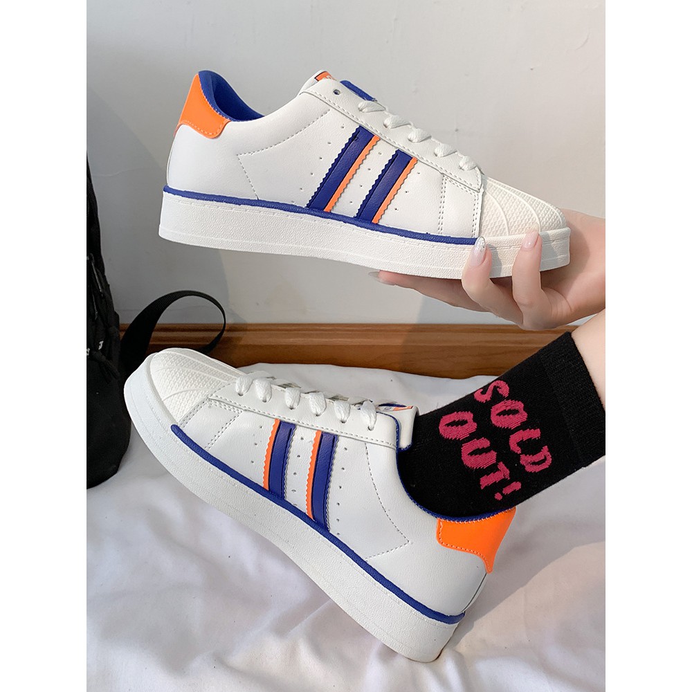 BISA COD &gt; &gt; &gt; 1092 Two Stripes Cloud Sneakers