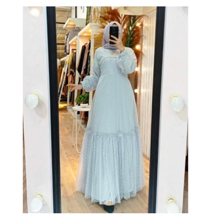 Gamis Tille Sakura tangan balon By ozias