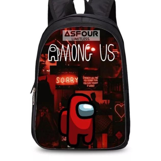 kjuw834 Tas Ransel Anak Among Us /Tas Sekolah Anak SD /Tas Anak Anak /Tas Anak Laki Laki /Tas Anak P