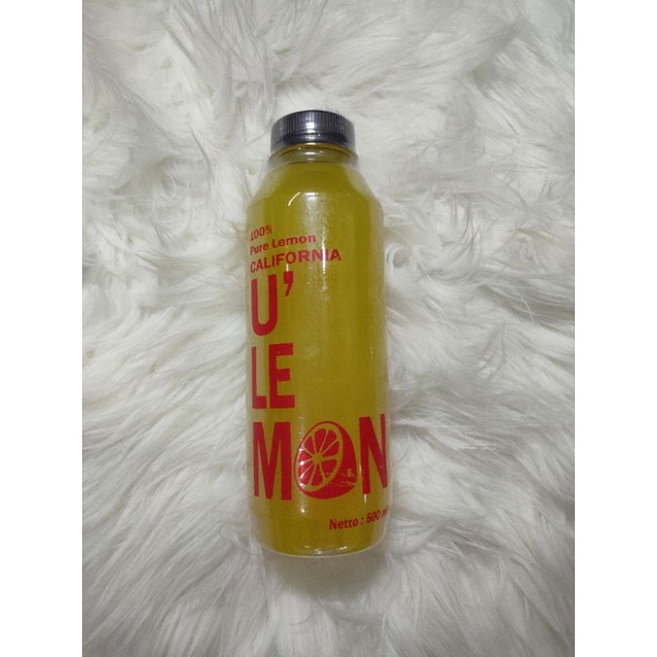 U Lemon Sari Buah Lemon 500ml Sari Lemon Asli Untuk Kesehatan