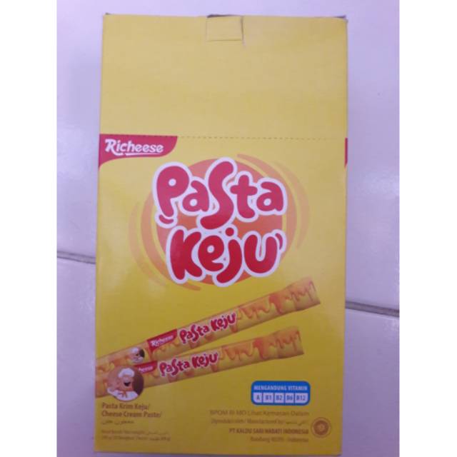 

Richeese Pasta Keju (isi 30 pcs)