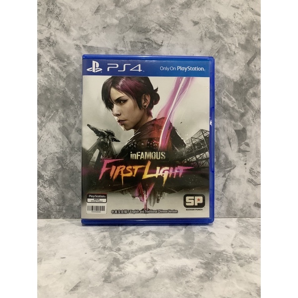 Infamous First Light Ps4 Ps 4 Game Fisik