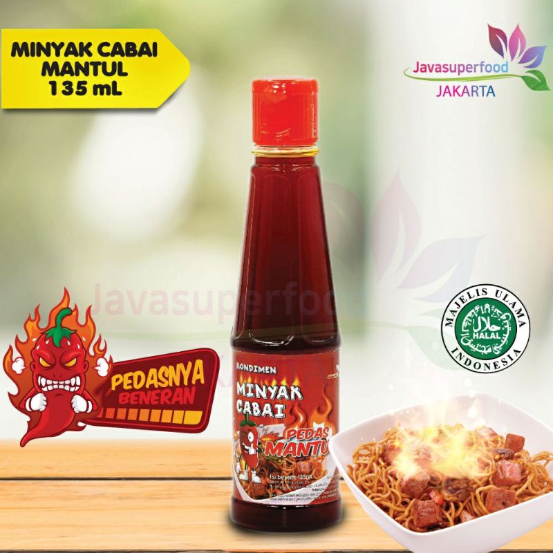 

Minyak Cabai Pedas Mantul 135ml / Chili Oil