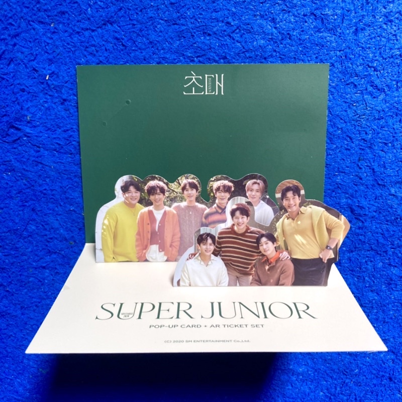 [READY] SUPER JUNIOR OFFICIAL Pop Up Card from Super Junior Beyond Live 15th Anniversary Special Eve