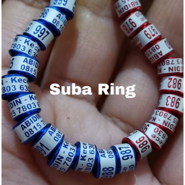 Ring Burung Blok Laser Lovebird dan murai