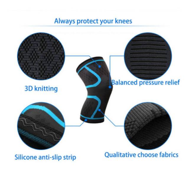 style knee support - pelindung lutut - protector - decker - guard