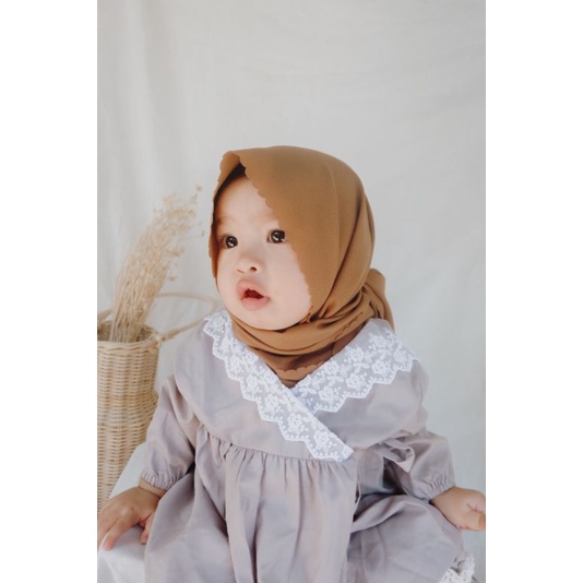 PASHMINA TALI LASERCUT ANAK DAN BAYI 1 - 10 TAHUN