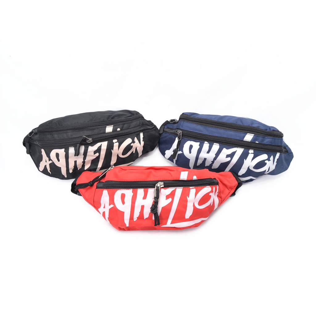 Tas Pinggang Kain Besar 3 Res Pria 7053/7089