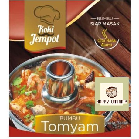 KOKI JEMPOL BUMBU TOMYUM STEAMBOAT SUKI RAMEN MISO SOUP