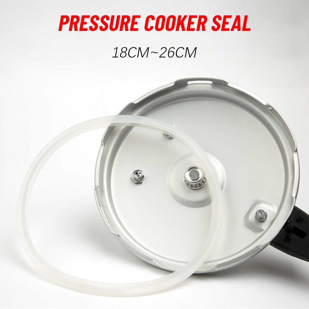 Preva 2Pcs Karet Silikon Putih New Pressure Cookers Aksesoris18 20 22 24 26 cm Sealing Ring