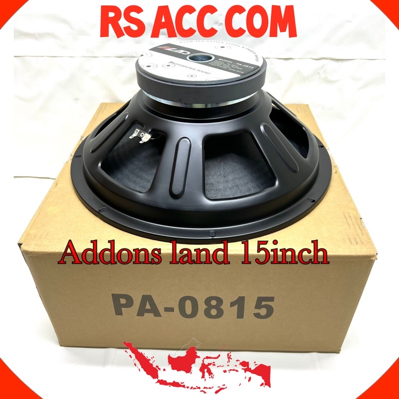 Speaker component 15 inch addons land pa0815 original