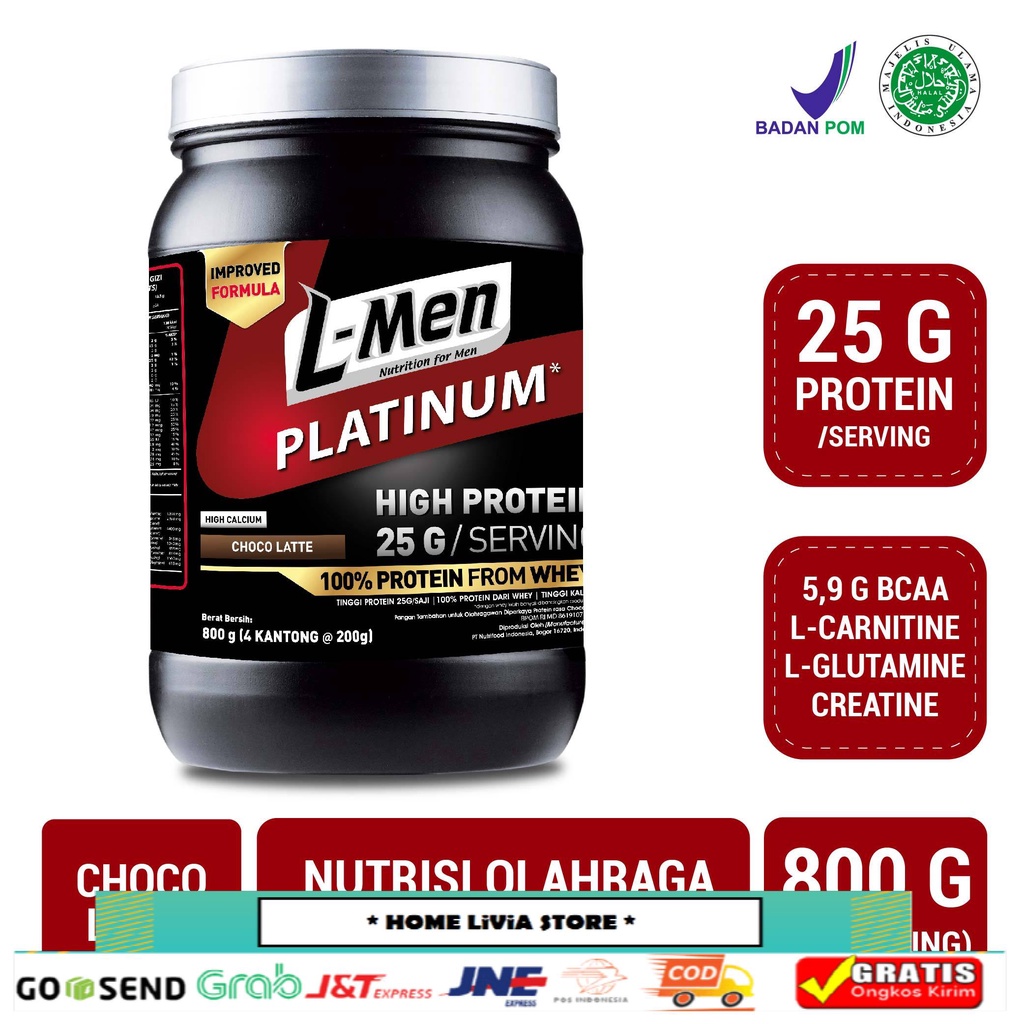L-Men Platinum Choco Latte 800 gr
